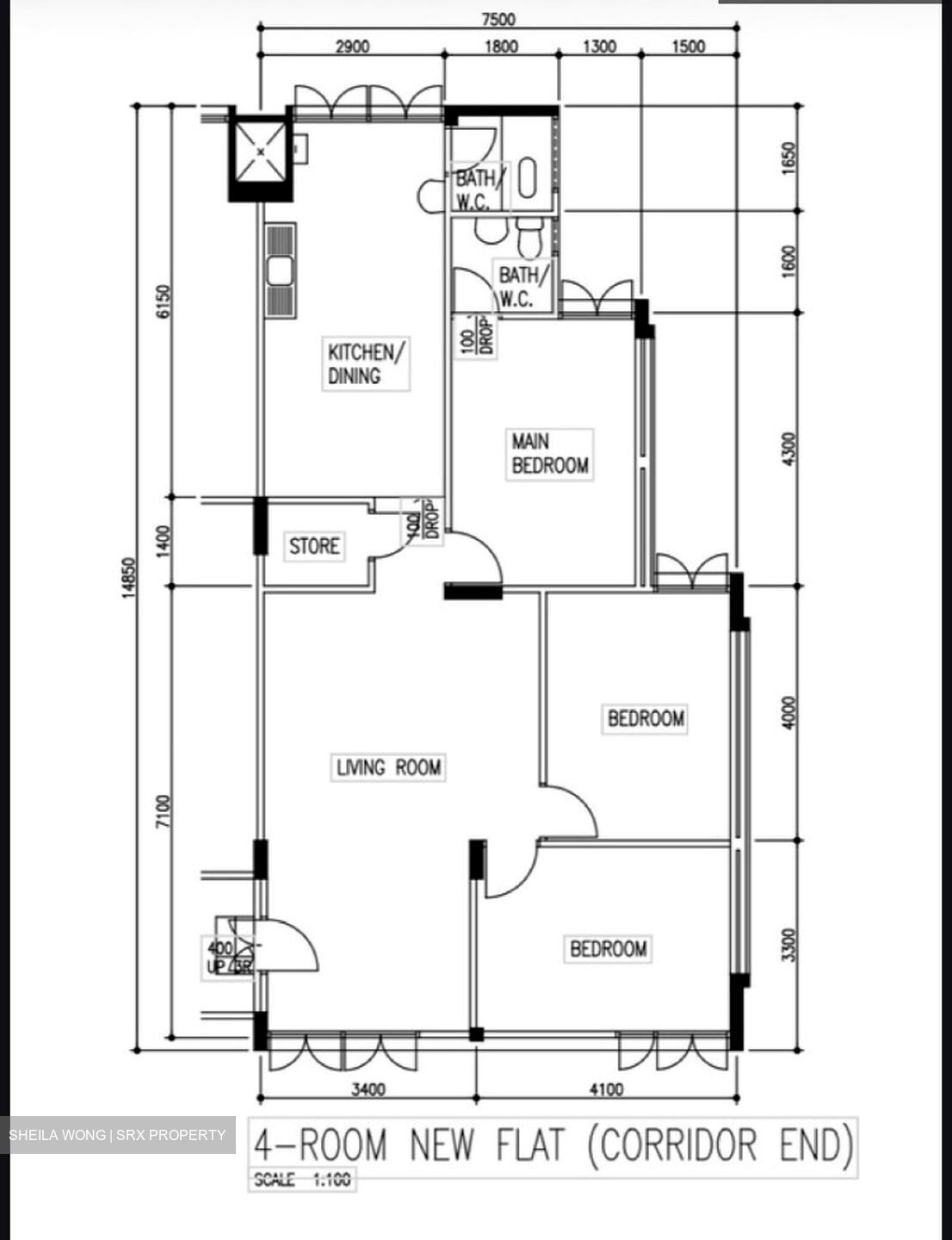 Blk 145 Bukit Batok Street 11 (Bukit Batok), HDB 4 Rooms #604880221